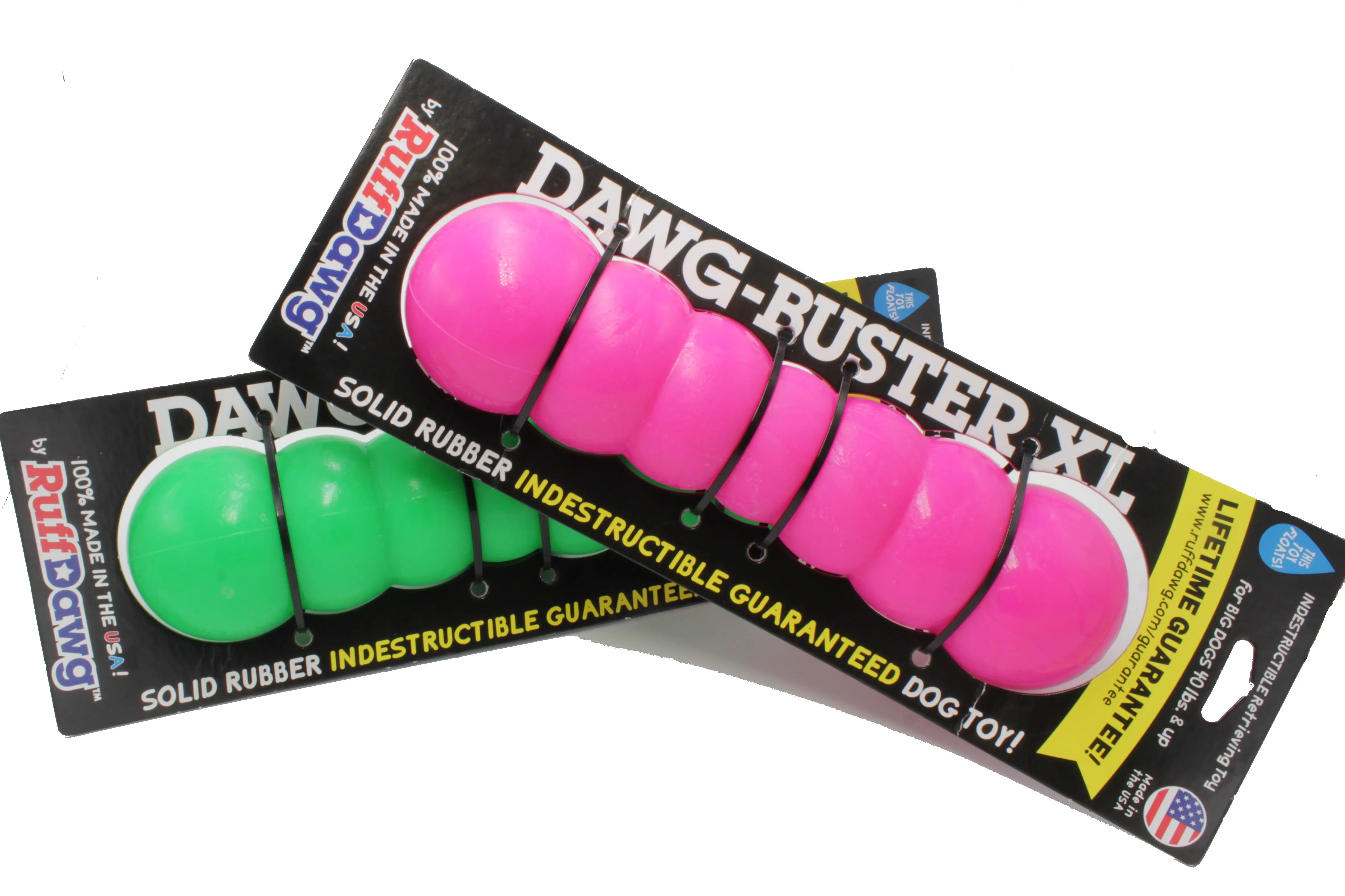 RuffDawg Rubber Dog Toys