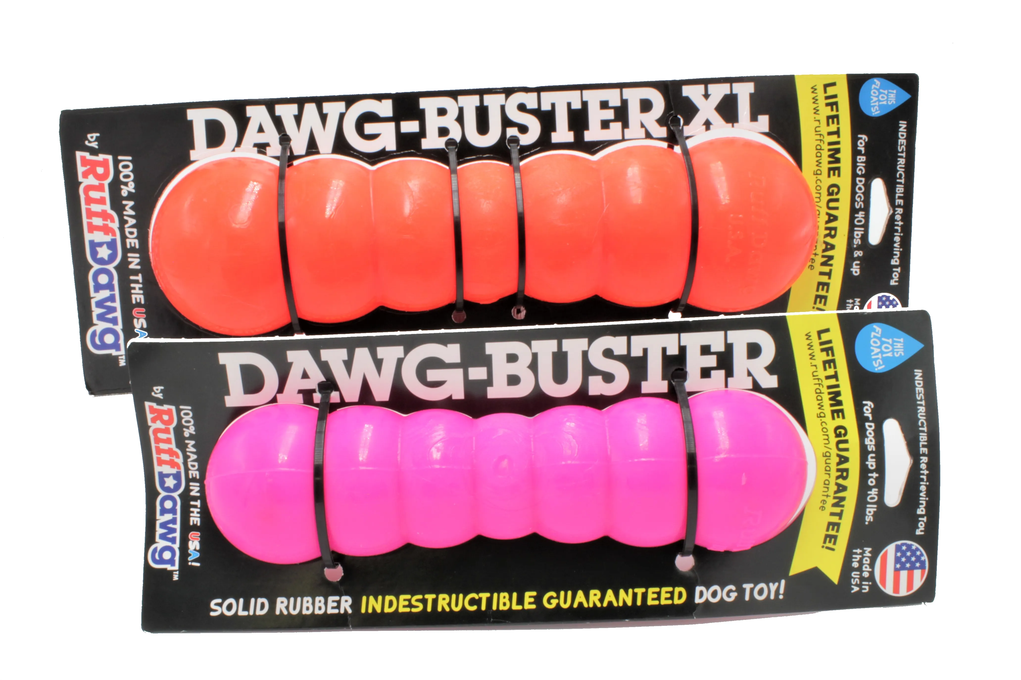 RuffDawg Rubber Dog Toys