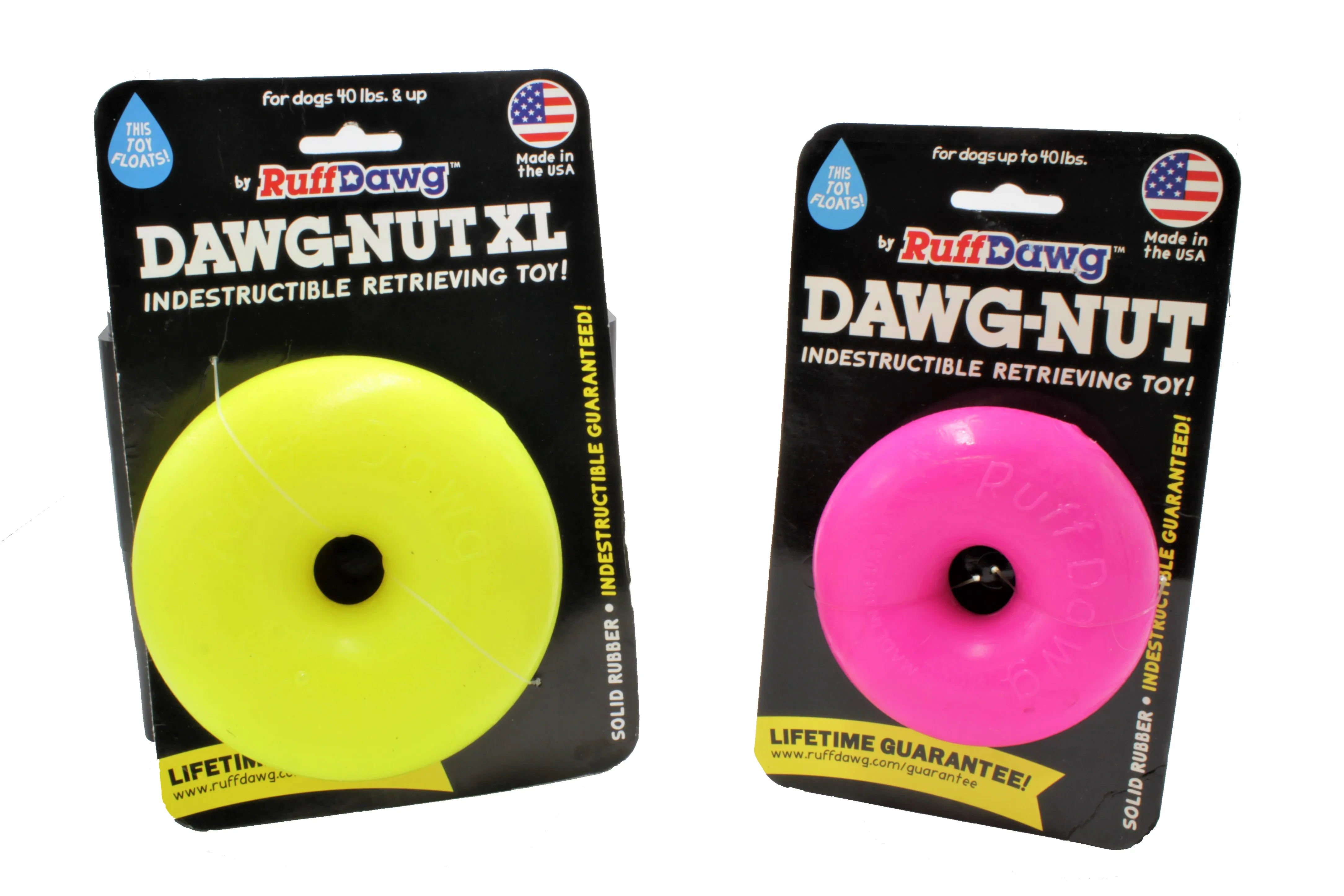 RuffDawg Rubber Dog Toys