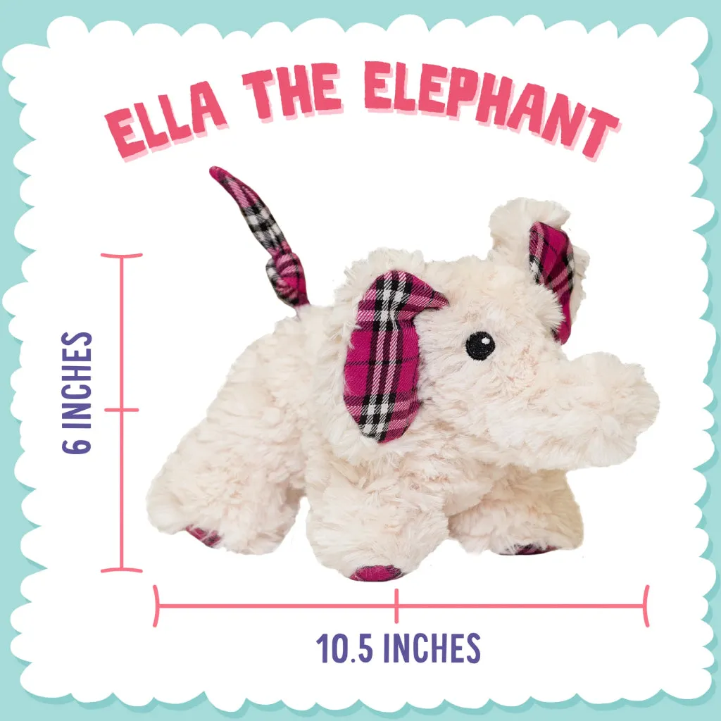 Snugarooz Ella the Elephant Plush & Durable Chew Dog Toy - (11")