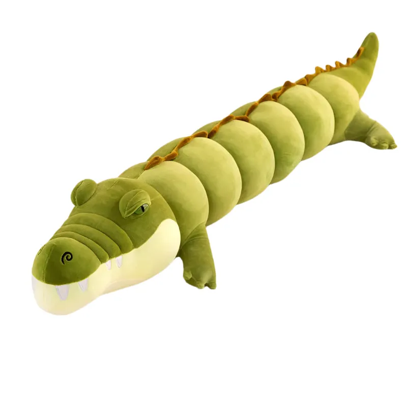 Soft Comfortable Plush Alligator Pillow Toy