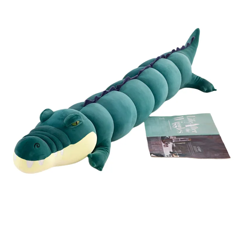 Soft Comfortable Plush Alligator Pillow Toy