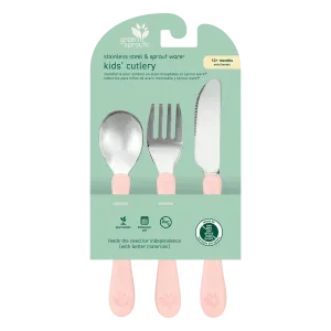 Stainless Steel Kids Learning Cutlery Set