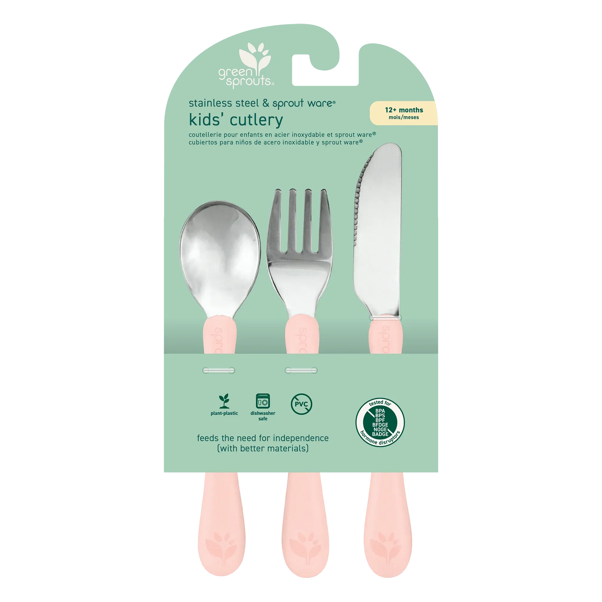 Stainless Steel Kids Learning Cutlery Set