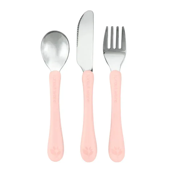 Stainless Steel Kids Learning Cutlery Set