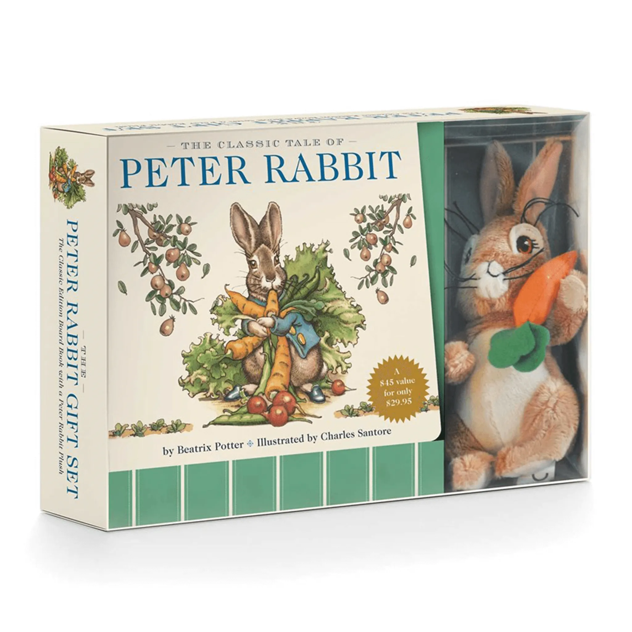 The Peter Rabbit Plush Gift Set