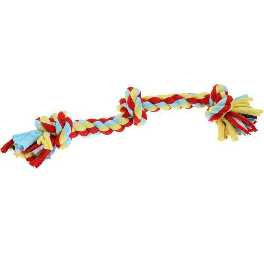 Twist-Tee Knot Tugger Dog Toy