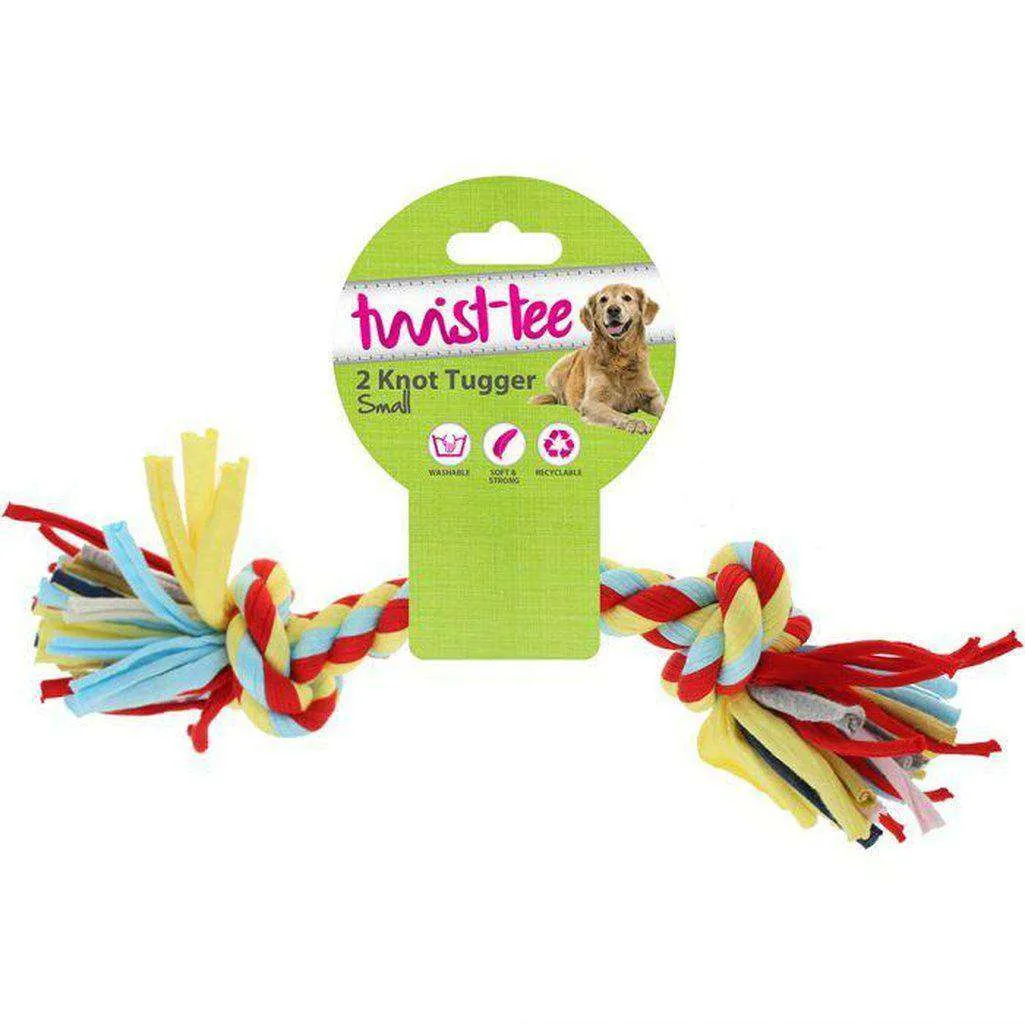 Twist-Tee Knot Tugger Dog Toy