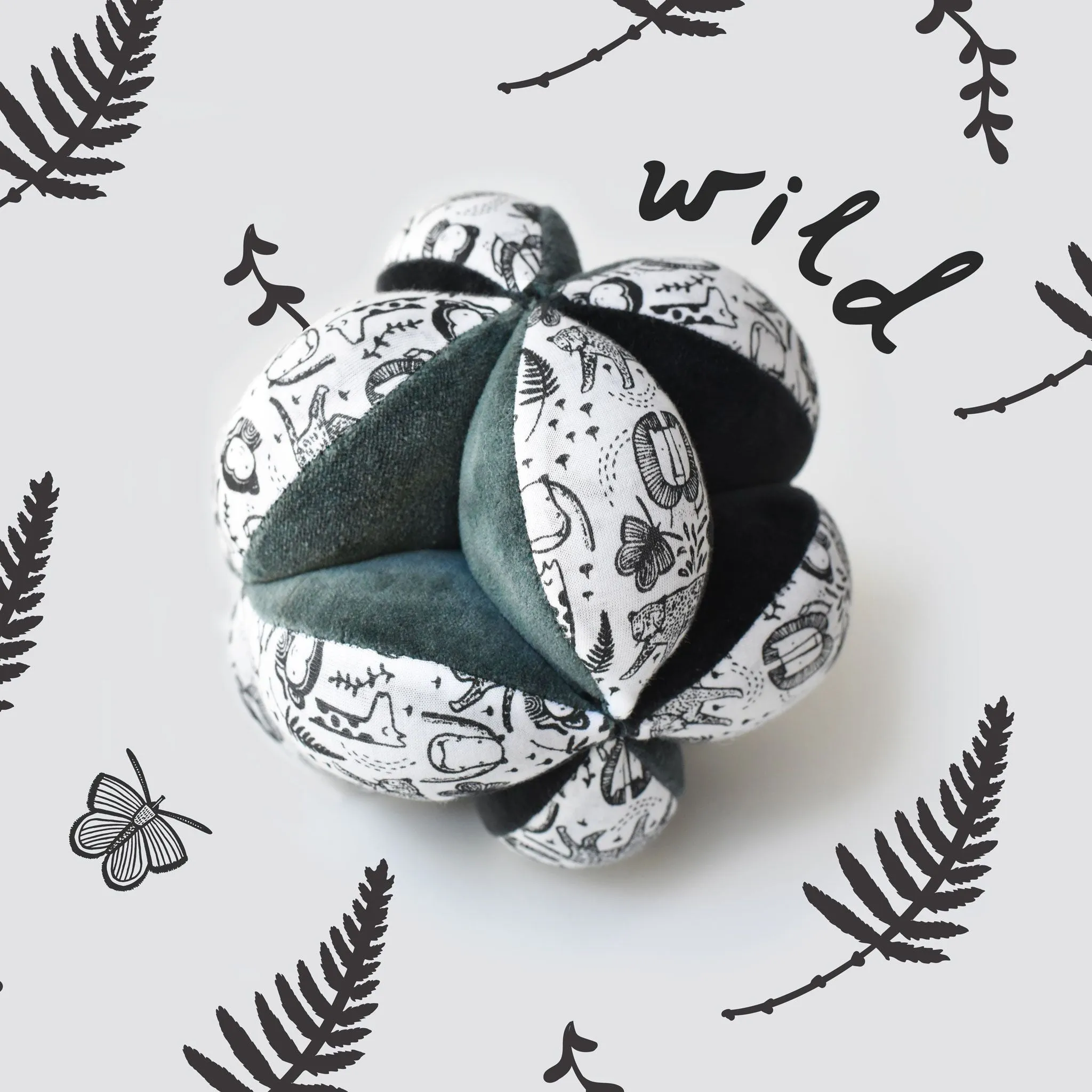 Wee Gallery Wild Sensory Clutch Ball