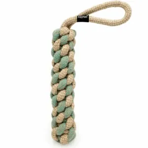 Zippy Paws EcoZippy Jute & Cotton Tug Dog Toy