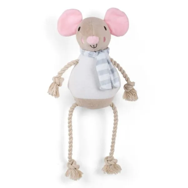 Zoon Dog Toy Mousey Rope-Legs PlayPal